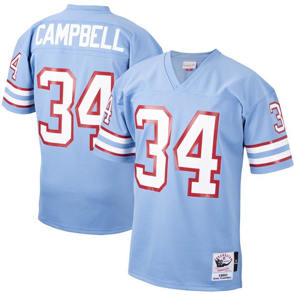 Men's Tennessee Titans Customized Blue Jersey